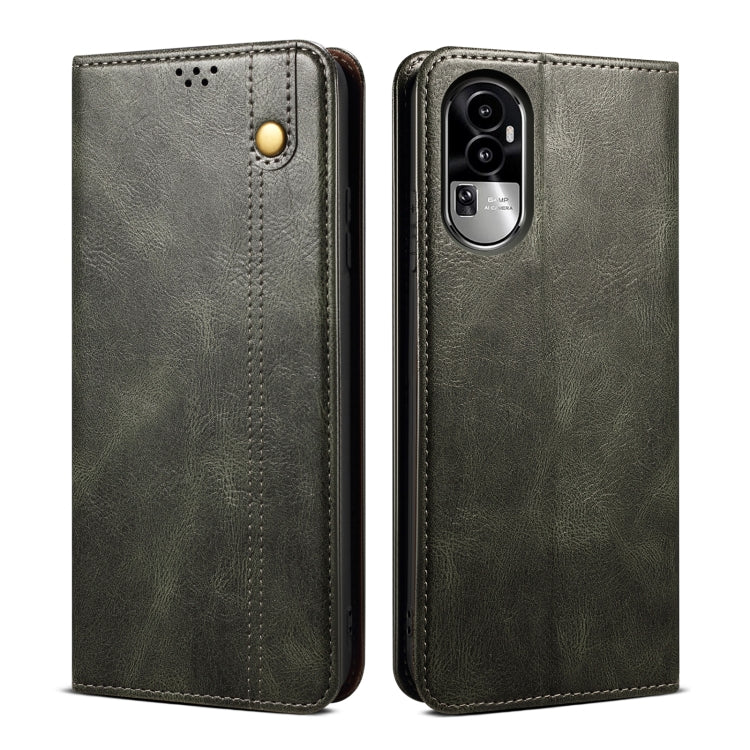 Oil Wax Crazy Horse Texture Leather Phone Case, For OPPO F29 5G Global, For OPPO A5 Pro Global, For OPPO Find X8, For OPPO K12x 5G Global, For OPPO A3X 5G India, For OPPO Reno12 F 5G Global, For OPPO Reno12 Pro 5G Global, For OPPO Reno12 5G Global�����...