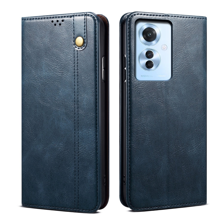 Oil Wax Crazy Horse Texture Leather Phone Case, For OPPO F29 5G Global, For OPPO A5 Pro Global, For OPPO Find X8, For OPPO K12x 5G Global, For OPPO A3X 5G India, For OPPO Reno12 F 5G Global, For OPPO Reno12 Pro 5G Global, For OPPO Reno12 5G Global�����...