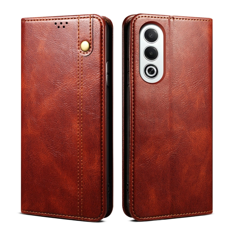 Oil Wax Crazy Horse Texture Leather Phone Case, For OPPO F29 5G Global, For OPPO A5 Pro Global, For OPPO Find X8, For OPPO K12x 5G Global, For OPPO A3X 5G India, For OPPO Reno12 F 5G Global, For OPPO Reno12 Pro 5G Global, For OPPO Reno12 5G Global�����...