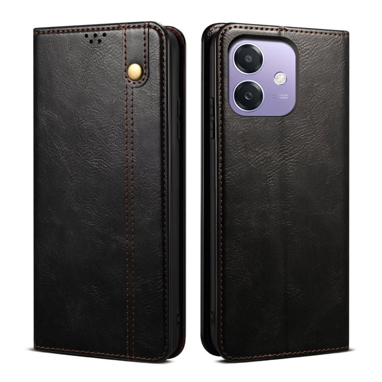 Oil Wax Crazy Horse Texture Leather Phone Case, For OPPO F29 5G Global, For OPPO A5 Pro Global, For OPPO Find X8, For OPPO K12x 5G Global, For OPPO A3X 5G India, For OPPO Reno12 F 5G Global, For OPPO Reno12 Pro 5G Global, For OPPO Reno12 5G Global�����...