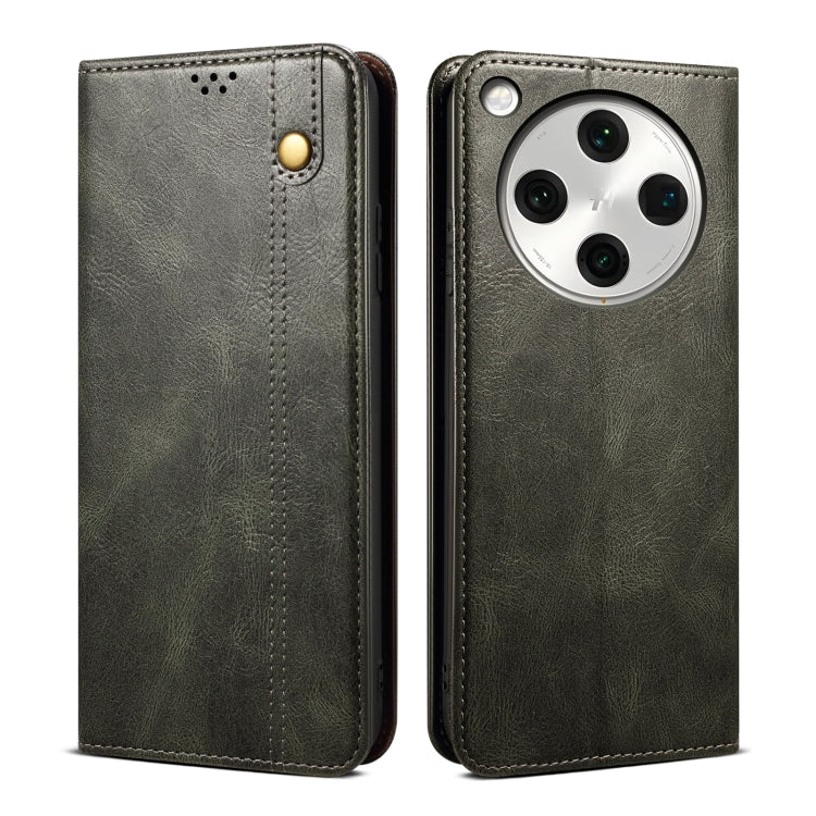 Oil Wax Crazy Horse Texture Leather Phone Case, For OPPO F29 5G Global, For OPPO A5 Pro Global, For OPPO Find X8, For OPPO K12x 5G Global, For OPPO A3X 5G India, For OPPO Reno12 F 5G Global, For OPPO Reno12 Pro 5G Global, For OPPO Reno12 5G Global�����...