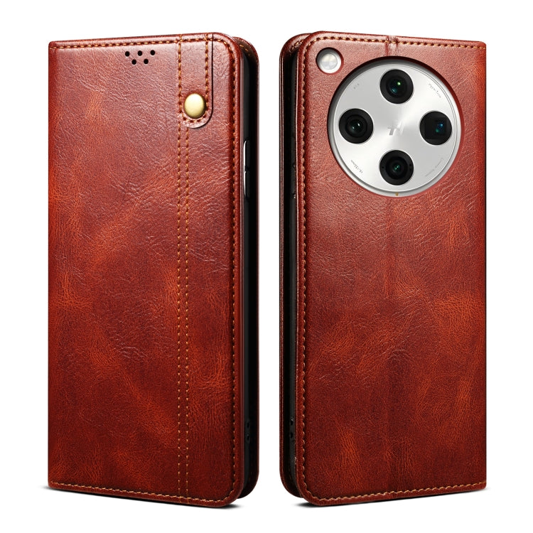 Oil Wax Crazy Horse Texture Leather Phone Case, For OPPO F29 5G Global, For OPPO A5 Pro Global, For OPPO Find X8, For OPPO K12x 5G Global, For OPPO A3X 5G India, For OPPO Reno12 F 5G Global, For OPPO Reno12 Pro 5G Global, For OPPO Reno12 5G Global�����...