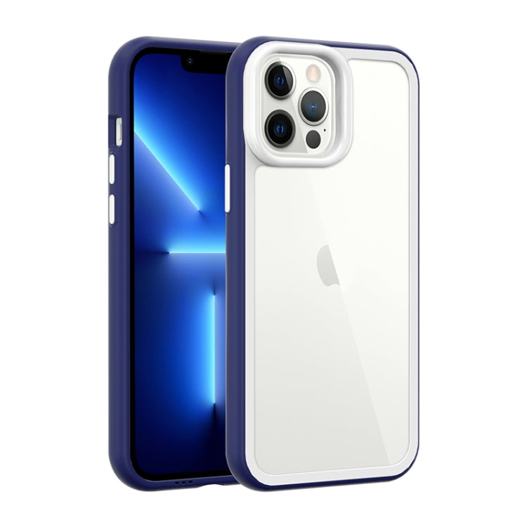 Color Frame 2 in 1 Hollow Cooling Phone Case, For iPhone 14, For iPhone 14 Pro, For iPhone 14 Pro Max, For iPhone 13, For iPhone 13 Pro, For iPhone 13 Pro Max, For iPhone 12, For iPhone 12 Pro, For iPhone 12 Pro Max, For iPhone 11