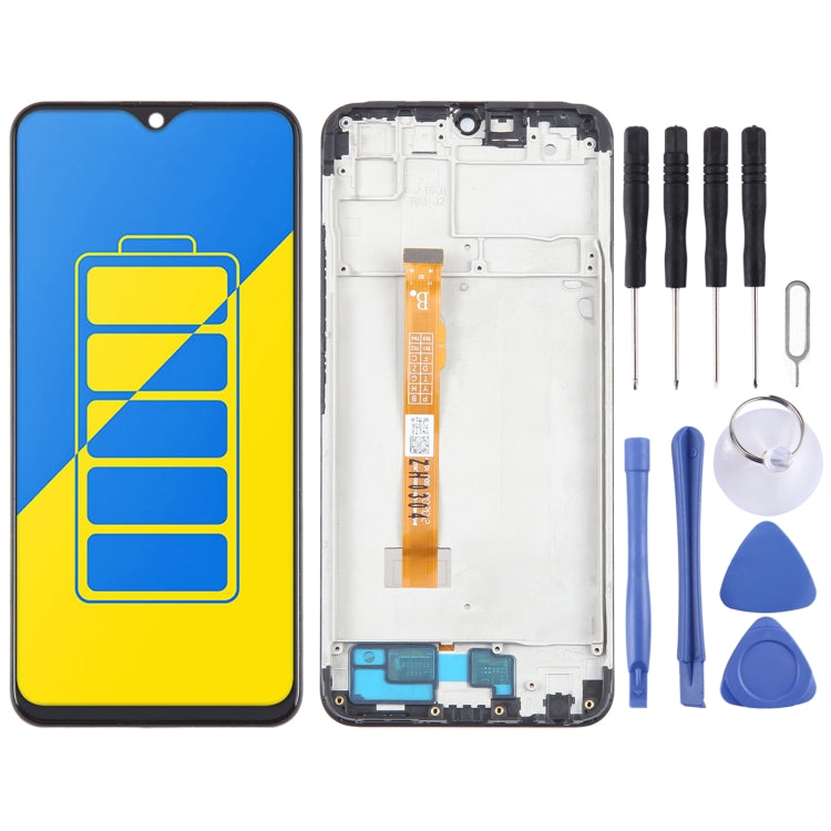 OEM LCD Screen For Digitizer Full Assembly with Frame, For vivo Y91, For vivo Y91i India, For vivo Y93, For vivo Y93s, For vivo Y95, For vivo Y3, For vivo Y11, For vivo Y12, For vivo Y15, For vivo Y17