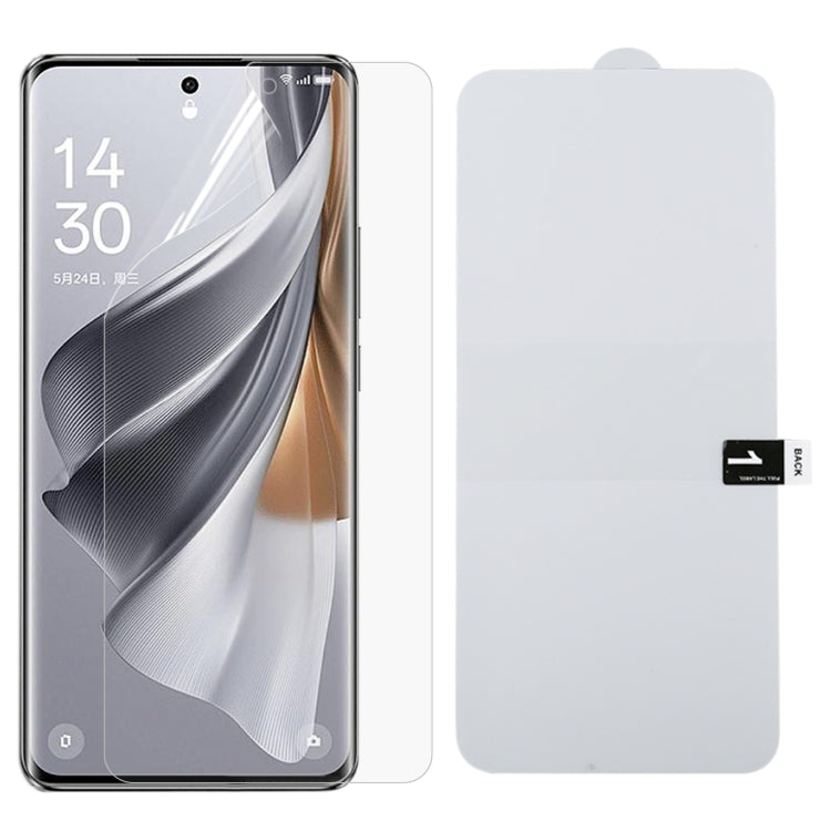 Full Screen Protector Explosion-proof Hydrogel Film, For OPPO Find X7 Ultra / Find X8 Ultra, For OPPO A5 Pro China, For OPPO Reno11 PJH110, For OPPO Reno12 Pro, For OPPO Reno12, For OPPO Find X7, For OPPO Reno11 Global, For OPPO Reno11 Pro Global������...