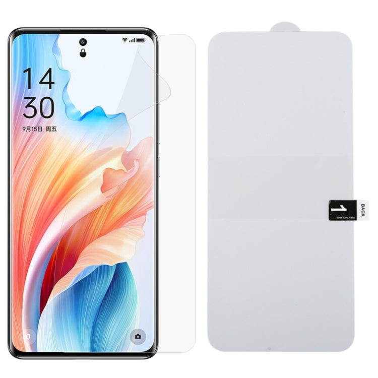 Full Screen Protector Explosion-proof Hydrogel Film, For OPPO Find X7 Ultra / Find X8 Ultra, For OPPO A5 Pro China, For OPPO Reno11 PJH110, For OPPO Reno12 Pro, For OPPO Reno12, For OPPO Find X7, For OPPO Reno11 Global, For OPPO Reno11 Pro Global������...
