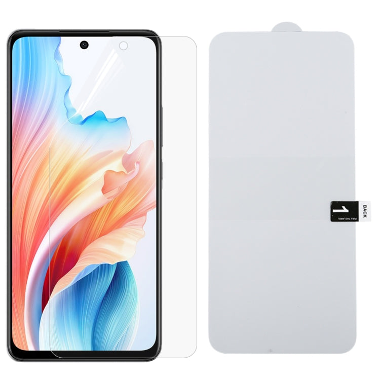 Full Screen Protector Explosion-proof Hydrogel Film, For OPPO Find X7 Ultra / Find X8 Ultra, For OPPO A5 Pro China, For OPPO Reno11 PJH110, For OPPO Reno12 Pro, For OPPO Reno12, For OPPO Find X7, For OPPO Reno11 Global, For OPPO Reno11 Pro Global������...