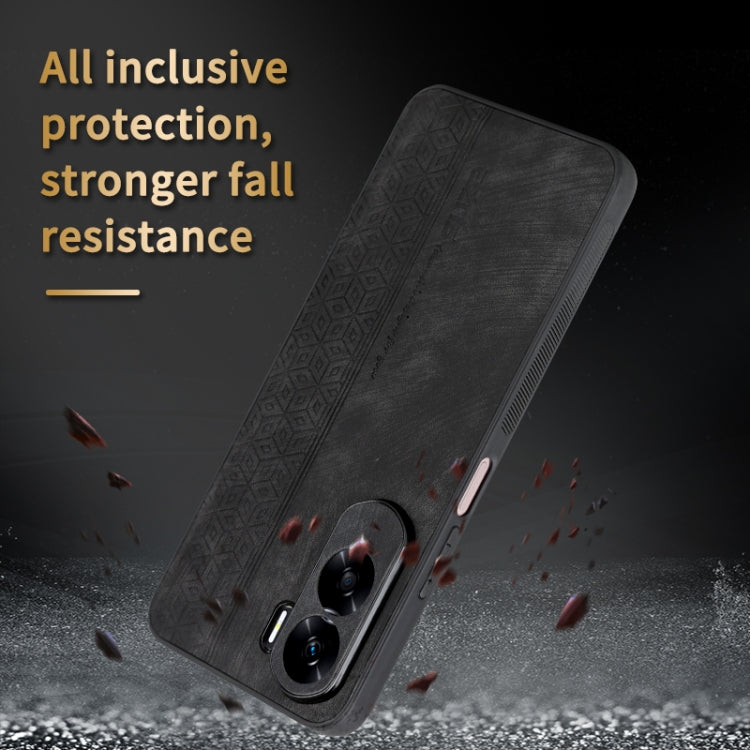 AZNS 3D Embossed Skin Feel Phone Case, For Honor X50i