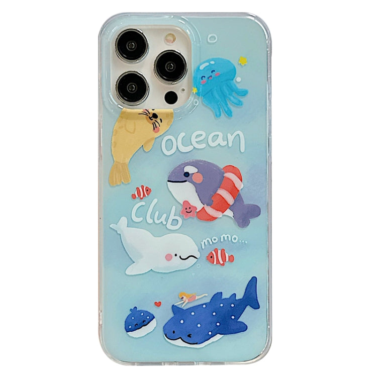 IMD Cute Animal Pattern Phone Case, For iPhone 14 Pro Max, For iPhone 14 Pro, For iPhone 14, For iPhone 13 Pro Max, For iPhone 13 Pro, For iPhone 12 Pro Max, For iPhone 12 Pro, For iPhone 12, For iPhone 11 Pro Max, For iPhone 11 Pro, For iPhone 11