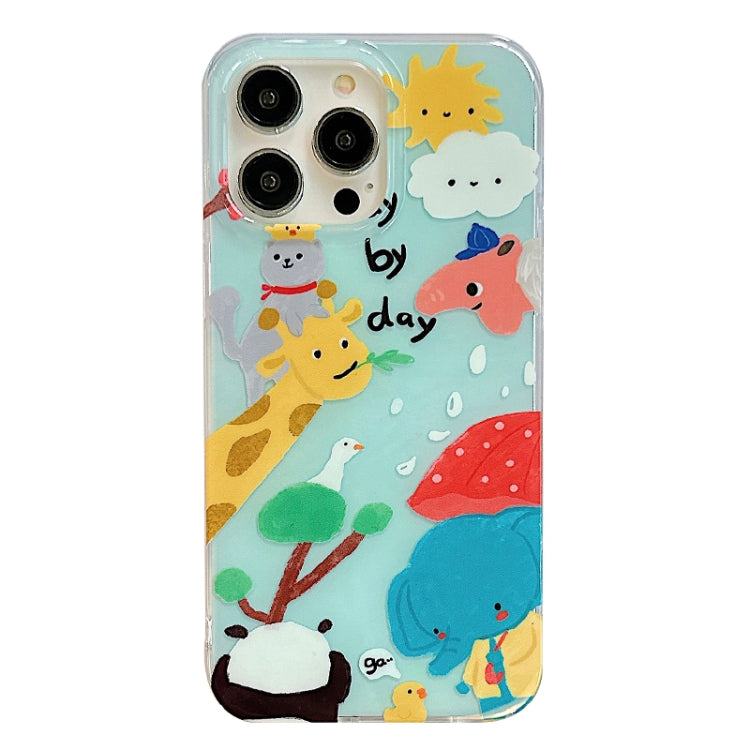 IMD Cute Animal Pattern Phone Case, For iPhone 14 Pro Max, For iPhone 14 Pro, For iPhone 14, For iPhone 13 Pro Max, For iPhone 13 Pro, For iPhone 12 Pro Max, For iPhone 12 Pro, For iPhone 12, For iPhone 11 Pro Max, For iPhone 11 Pro, For iPhone 11
