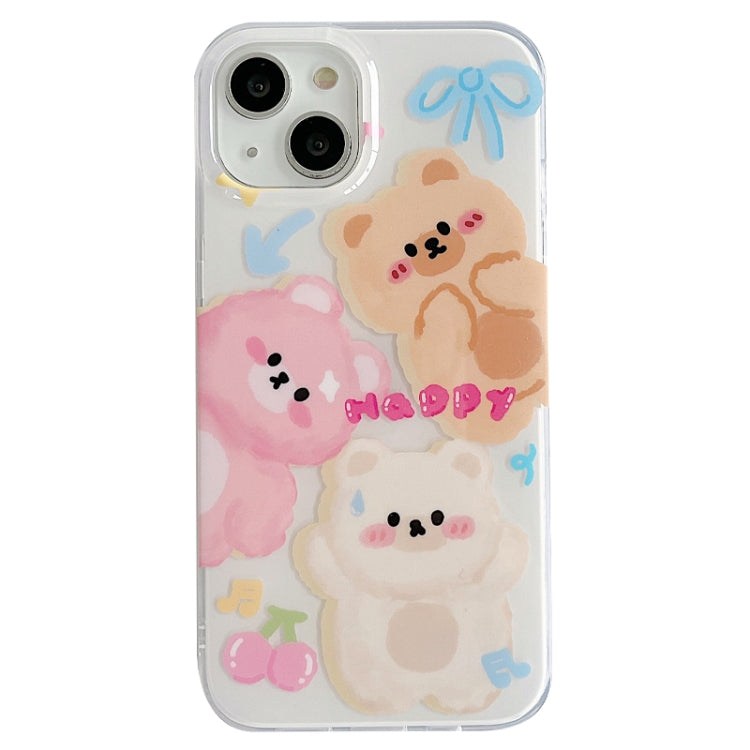 IMD Cute Animal Pattern Phone Case, For iPhone 14 Pro Max, For iPhone 14 Pro, For iPhone 14, For iPhone 13 Pro Max, For iPhone 13 Pro, For iPhone 12 Pro Max, For iPhone 12 Pro, For iPhone 12, For iPhone 11 Pro Max, For iPhone 11 Pro, For iPhone 11