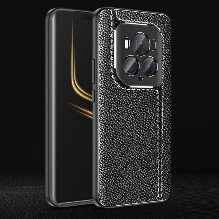 Litchi Texture Shockproof TPU Phone Case, For Honor 200, For Honor 200 Pro, For Honor Magic6 RSR Porsche Design, For Honor Magic6 Ultimate, For Honor 100, For Honor X50i+, For Honor X50, For Honor 90 Pro, For Honor 90