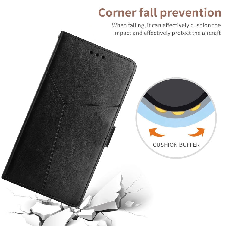 HT01 Y-shaped Pattern Flip Leather Phone Case, For vivo V27E 4G Global, For vivo Y02A 4G / Y02 4G / Y11 2023, For vivo Y55S 5G 2023 / Y55 5G / T1 5G, For vivo Y75 5G Global, For vivo Y56 5G Global, For vivo Y02S Global / Y16 4G Global, For vivo Y77E 5G...