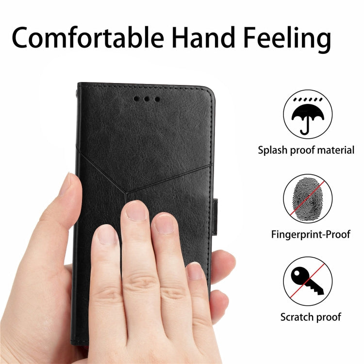 HT01 Y-shaped Pattern Flip Leather Phone Case, For vivo V27E 4G Global, For vivo Y02A 4G / Y02 4G / Y11 2023, For vivo Y55S 5G 2023 / Y55 5G / T1 5G, For vivo Y75 5G Global, For vivo Y56 5G Global, For vivo Y02S Global / Y16 4G Global, For vivo Y77E 5G...