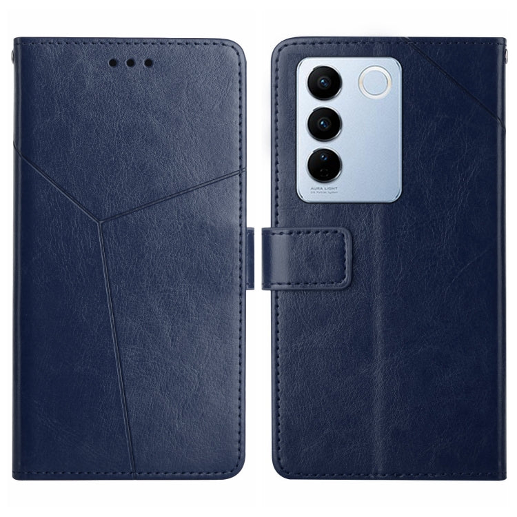 HT01 Y-shaped Pattern Flip Leather Phone Case, For vivo V27E 4G Global, For vivo Y02A 4G / Y02 4G / Y11 2023, For vivo Y55S 5G 2023 / Y55 5G / T1 5G, For vivo Y75 5G Global, For vivo Y56 5G Global, For vivo Y02S Global / Y16 4G Global, For vivo Y77E 5G...