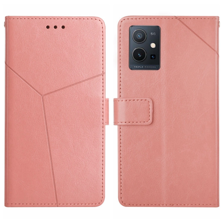 HT01 Y-shaped Pattern Flip Leather Phone Case, For vivo V27E 4G Global, For vivo Y02A 4G / Y02 4G / Y11 2023, For vivo Y55S 5G 2023 / Y55 5G / T1 5G, For vivo Y75 5G Global, For vivo Y56 5G Global, For vivo Y02S Global / Y16 4G Global, For vivo Y77E 5G...