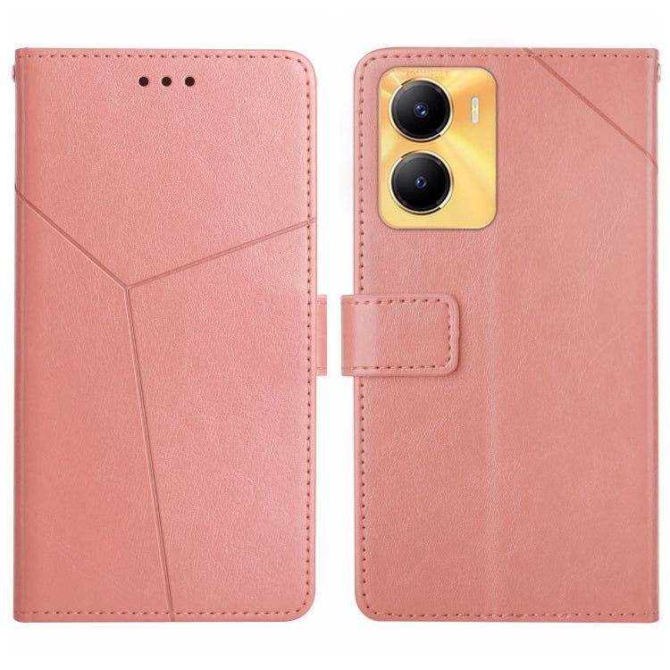 HT01 Y-shaped Pattern Flip Leather Phone Case, For vivo V27E 4G Global, For vivo Y02A 4G / Y02 4G / Y11 2023, For vivo Y55S 5G 2023 / Y55 5G / T1 5G, For vivo Y75 5G Global, For vivo Y56 5G Global, For vivo Y02S Global / Y16 4G Global, For vivo Y77E 5G...