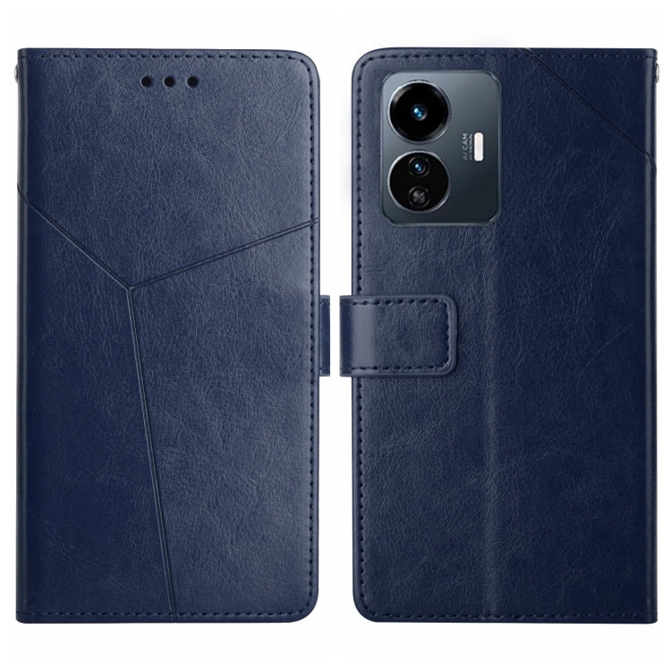 HT01 Y-shaped Pattern Flip Leather Phone Case, For vivo V27E 4G Global, For vivo Y02A 4G / Y02 4G / Y11 2023, For vivo Y55S 5G 2023 / Y55 5G / T1 5G, For vivo Y75 5G Global, For vivo Y56 5G Global, For vivo Y02S Global / Y16 4G Global, For vivo Y77E 5G...
