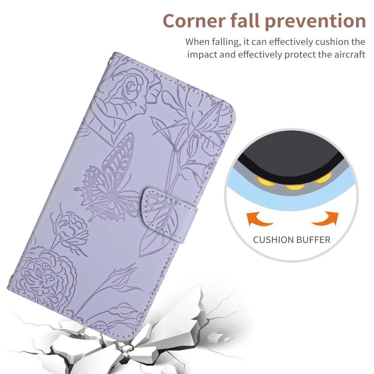 HT03 Skin Feel Butterfly Embossed Flip Leather Phone Case, For vivo Y39 5G Global, For vivo V50 Lite 5G, For vivo Y04 4G / Y29s 5G, For vivo Y29 4G Global, For vivo V50 5G Global, For vivo Y02A 4G / Y02 4G / Y11 2023, For vivo Y56 5G Global������������...