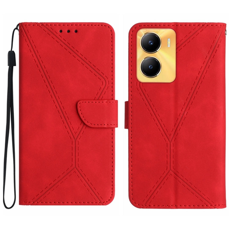 Stitching Embossed Leather Phone Case, For vivo V27E 4G Global, For vivo Y02A 4G / Y02 4G / Y11 2023, For vivo Y55S 5G 2023 / Y55 5G / T1 5G, For vivo Y75 5G Global, For vivo Y56 5G Global, For vivo Y02S Global / Y16 4G Global, For vivo Y77E 5G��������...