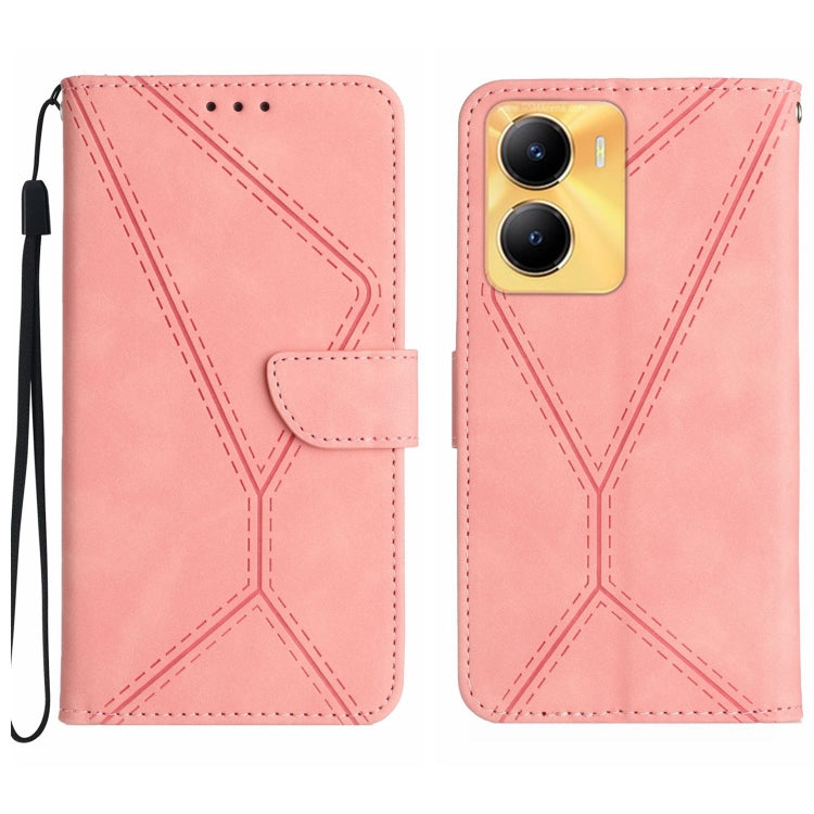 Stitching Embossed Leather Phone Case, For vivo V27E 4G Global, For vivo Y02A 4G / Y02 4G / Y11 2023, For vivo Y55S 5G 2023 / Y55 5G / T1 5G, For vivo Y75 5G Global, For vivo Y56 5G Global, For vivo Y02S Global / Y16 4G Global, For vivo Y77E 5G��������...