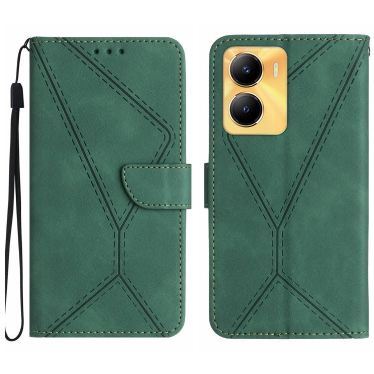 Stitching Embossed Leather Phone Case, For vivo V27E 4G Global, For vivo Y02A 4G / Y02 4G / Y11 2023, For vivo Y55S 5G 2023 / Y55 5G / T1 5G, For vivo Y75 5G Global, For vivo Y56 5G Global, For vivo Y02S Global / Y16 4G Global, For vivo Y77E 5G��������...