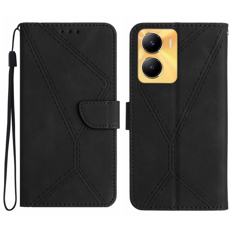 Stitching Embossed Leather Phone Case, For vivo V27E 4G Global, For vivo Y02A 4G / Y02 4G / Y11 2023, For vivo Y55S 5G 2023 / Y55 5G / T1 5G, For vivo Y75 5G Global, For vivo Y56 5G Global, For vivo Y02S Global / Y16 4G Global, For vivo Y77E 5G��������...