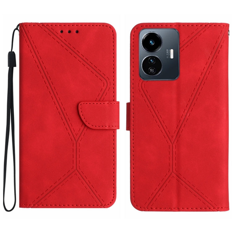 Stitching Embossed Leather Phone Case, For vivo V27E 4G Global, For vivo Y02A 4G / Y02 4G / Y11 2023, For vivo Y55S 5G 2023 / Y55 5G / T1 5G, For vivo Y75 5G Global, For vivo Y56 5G Global, For vivo Y02S Global / Y16 4G Global, For vivo Y77E 5G��������...