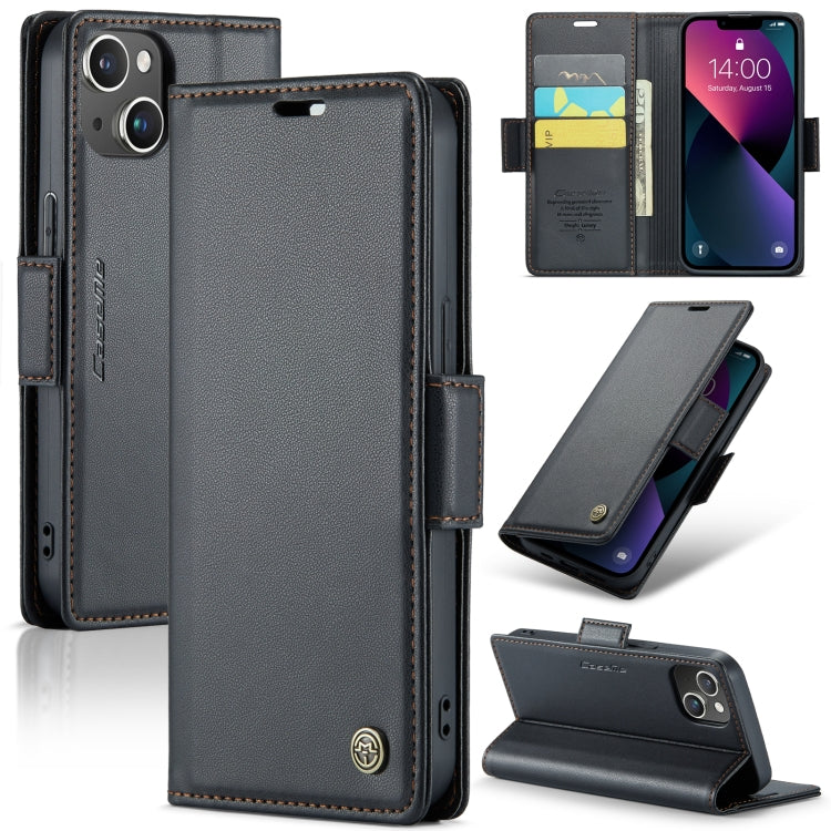 CaseMe 023 Butterfly Buckle Litchi Texture RFID Anti-theft Leather Phone Case, For iPhone 14, For iPhone 15 Pro Max, For iPhone 15 Pro, For iPhone 14 Plus, For iPhone 14 Pro, For iPhone 15 Plus, For iPhone 15, For iPhone 14 Pro Max, For iPhone 13������...