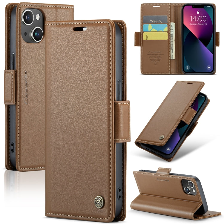 CaseMe 023 Butterfly Buckle Litchi Texture RFID Anti-theft Leather Phone Case, For iPhone 14, For iPhone 15 Pro Max, For iPhone 15 Pro, For iPhone 14 Plus, For iPhone 14 Pro, For iPhone 15 Plus, For iPhone 15, For iPhone 14 Pro Max, For iPhone 13������...