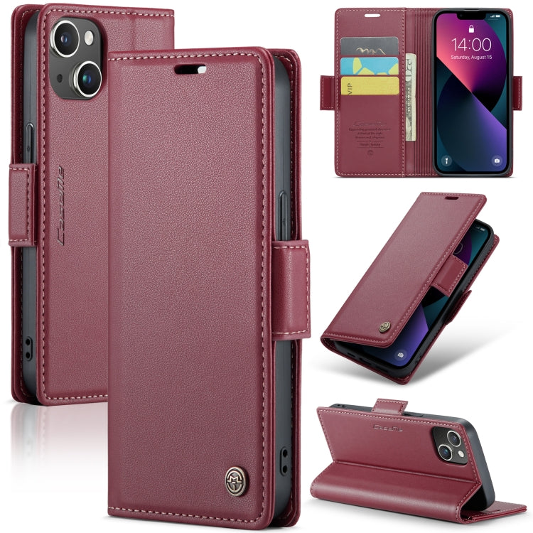 CaseMe 023 Butterfly Buckle Litchi Texture RFID Anti-theft Leather Phone Case, For iPhone 14, For iPhone 15 Pro Max, For iPhone 15 Pro, For iPhone 14 Plus, For iPhone 14 Pro, For iPhone 15 Plus, For iPhone 15, For iPhone 14 Pro Max, For iPhone 13������...