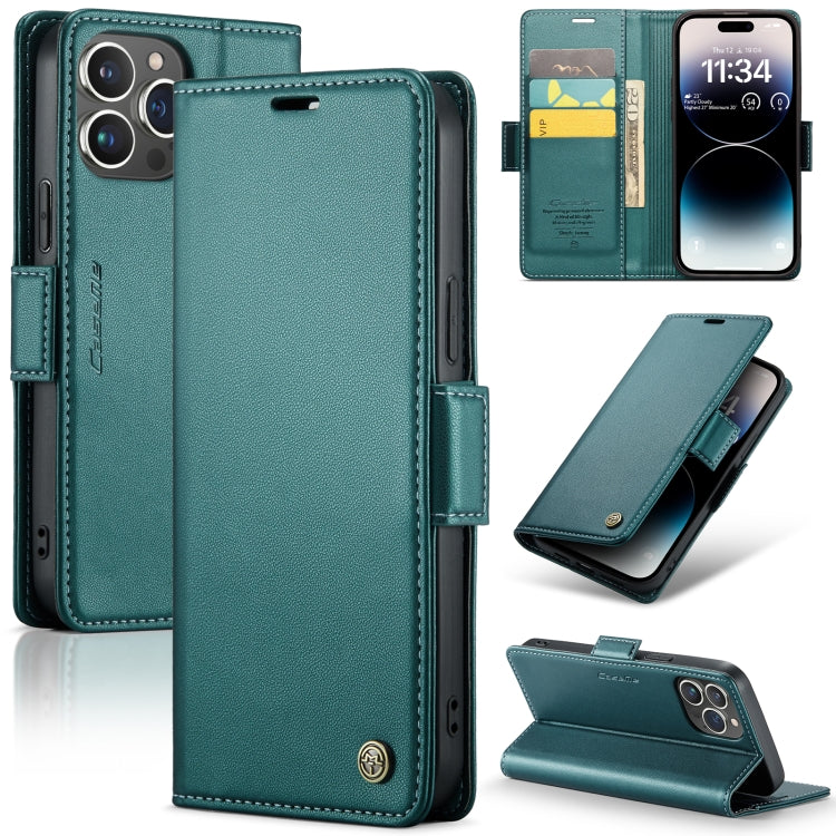 CaseMe 023 Butterfly Buckle Litchi Texture RFID Anti-theft Leather Phone Case, For iPhone 14, For iPhone 15 Pro Max, For iPhone 15 Pro, For iPhone 14 Plus, For iPhone 14 Pro, For iPhone 15 Plus, For iPhone 15, For iPhone 14 Pro Max, For iPhone 13������...