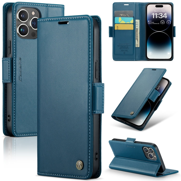 CaseMe 023 Butterfly Buckle Litchi Texture RFID Anti-theft Leather Phone Case, For iPhone 14, For iPhone 15 Pro Max, For iPhone 15 Pro, For iPhone 14 Plus, For iPhone 14 Pro, For iPhone 15 Plus, For iPhone 15, For iPhone 14 Pro Max, For iPhone 13������...