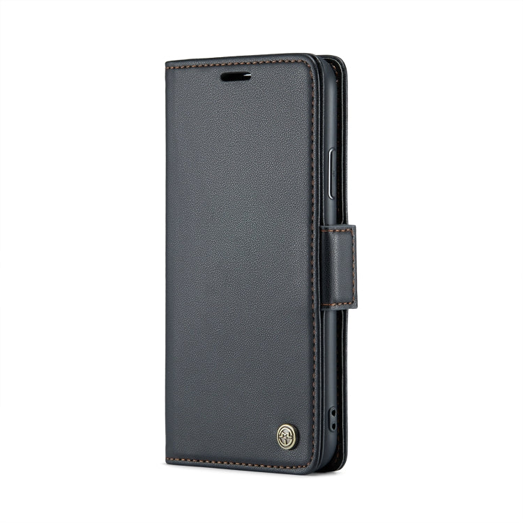 CaseMe 023 Butterfly Buckle Litchi Texture RFID Anti-theft Leather Phone Case, For iPhone 11 Pro, For iPhone 11 Pro Max, For iPhone XS Max, For iPhone XS, For iPhone XR, For iPhone SE 2022/SE 2020/6/7/8, For iPhone 6 Plus/7 Plus/8 Plus