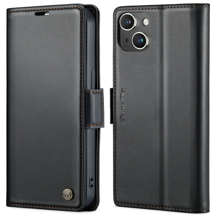 CaseMe 023 Butterfly Buckle Litchi Texture RFID Anti-theft Leather Phone Case, For iPhone 14, For iPhone 15 Pro Max, For iPhone 15 Pro, For iPhone 14 Plus, For iPhone 14 Pro, For iPhone 15 Plus, For iPhone 15, For iPhone 14 Pro Max, For iPhone 13������...