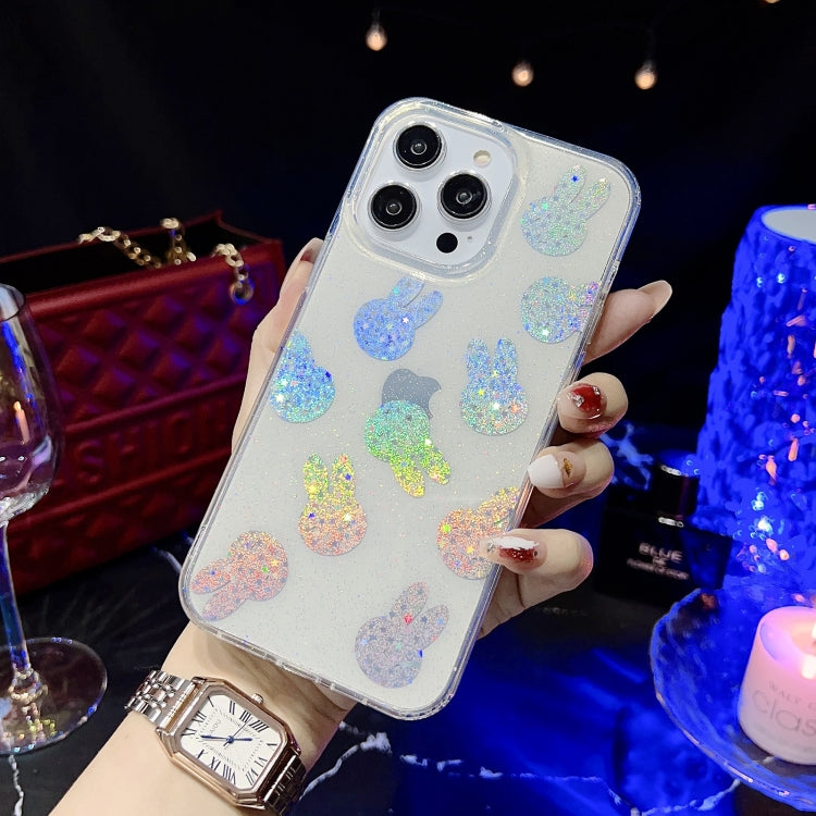 Little Star Series Glitter Powder TPU Phone Case, For iPhone 14, For iPhone 14 Pro, For iPhone 14 Pro Max, For iPhone 13, For iPhone 13 Pro, For iPhone 13 Pro Max, For iPhone 12, For iPhone 12 Pro, For iPhone 12 Pro Max