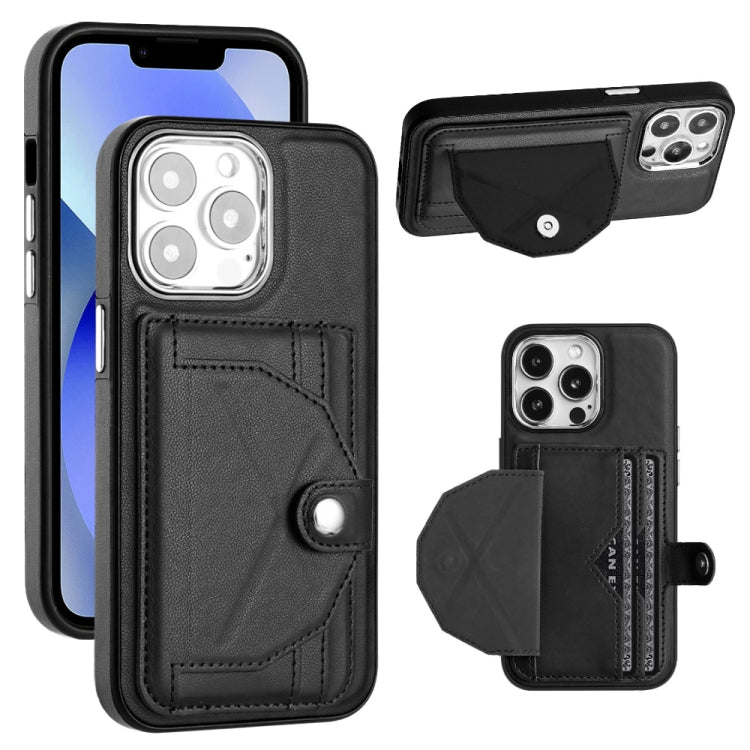 Shockproof Leather Phone Case with Card Holder, For iPhone 15 Pro Max, For iPhone 14, For iPhone 14 Plus, For iPhone 15 Pro, For iPhone 15 Plus, For iPhone 14 Pro, For iPhone 15, For iPhone 14 Pro Max, For iPhone 13, For iPhone 13 Pro������������������...