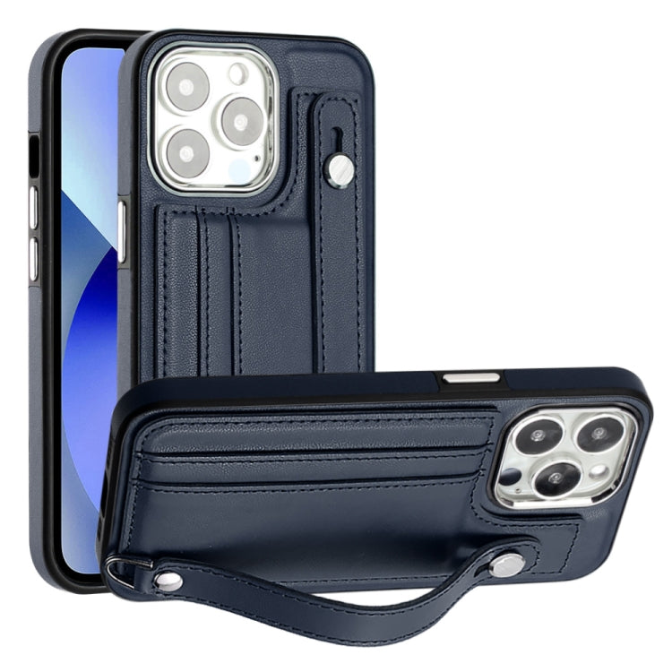 Shockproof Leather Phone Case with Wrist Strap, For iPhone 15 Pro Max, For iPhone 14, For iPhone 14 Plus, For iPhone 15 Pro, For iPhone 15 Plus, For iPhone 14 Pro, For iPhone 15, For iPhone 14 Pro Max, For iPhone 13, For iPhone 13 Pro������������������...