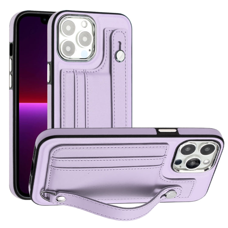 Shockproof Leather Phone Case with Wrist Strap, For iPhone 15 Pro Max, For iPhone 14, For iPhone 14 Plus, For iPhone 15 Pro, For iPhone 15 Plus, For iPhone 14 Pro, For iPhone 15, For iPhone 14 Pro Max, For iPhone 13, For iPhone 13 Pro������������������...