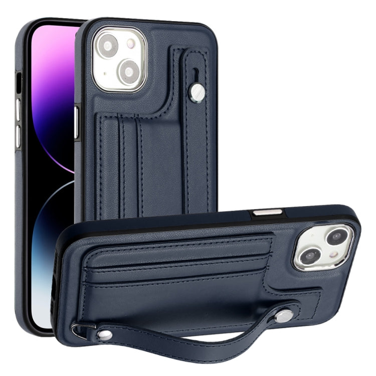 Shockproof Leather Phone Case with Wrist Strap, For iPhone 15 Pro Max, For iPhone 14, For iPhone 14 Plus, For iPhone 15 Pro, For iPhone 15 Plus, For iPhone 14 Pro, For iPhone 15, For iPhone 14 Pro Max, For iPhone 13, For iPhone 13 Pro������������������...