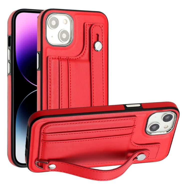 Shockproof Leather Phone Case with Wrist Strap, For iPhone 15 Pro Max, For iPhone 14, For iPhone 14 Plus, For iPhone 15 Pro, For iPhone 15 Plus, For iPhone 14 Pro, For iPhone 15, For iPhone 14 Pro Max, For iPhone 13, For iPhone 13 Pro������������������...