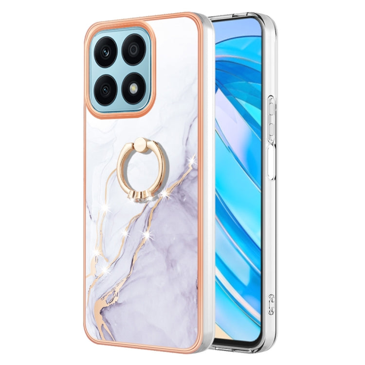 Electroplating Marble IMD TPU Phone Case with Ring Holder, For Honor X6b, For Honor 200 Lite Global, For Honor X7b 4G / 5G, For Honor X8b, For Honor X9b, For Honor X6a, For Honor 90 Lite 5G, For Honor 90 5G, For Honor Magic5 Pro, For Honor X8a���������...