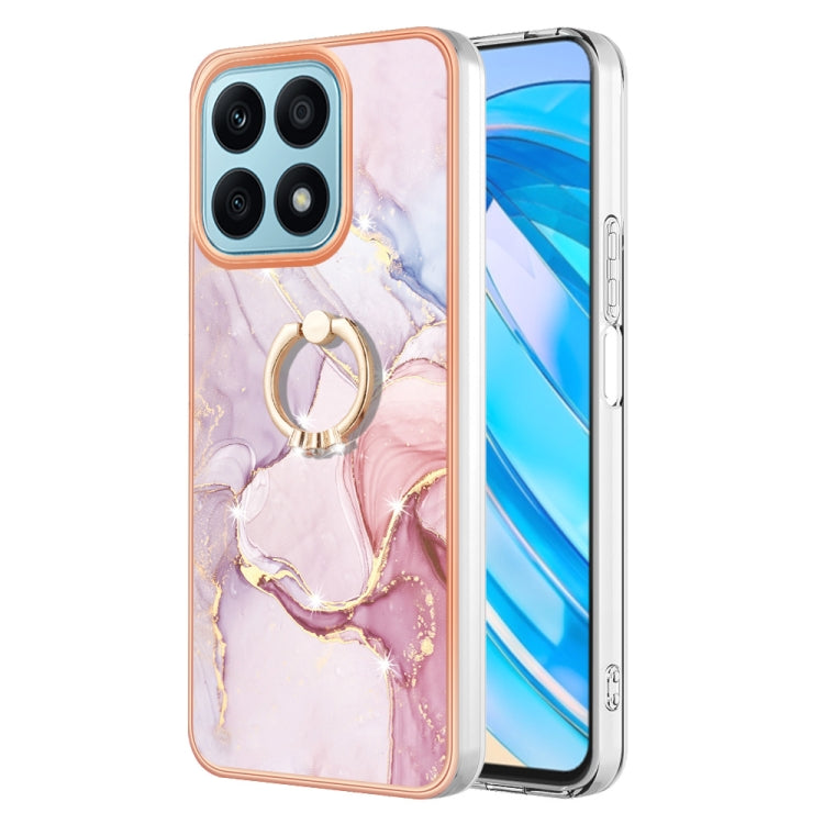 Electroplating Marble IMD TPU Phone Case with Ring Holder, For Honor X6b, For Honor 200 Lite Global, For Honor X7b 4G / 5G, For Honor X8b, For Honor X9b, For Honor X6a, For Honor 90 Lite 5G, For Honor 90 5G, For Honor Magic5 Pro, For Honor X8a���������...