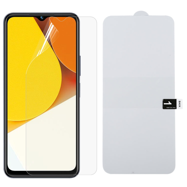 Full Screen Protector Explosion-proof Hydrogel Film, For vivo iQOO 11S, For vivo S17e, For vivo Y35+ / Y36 India, For vivo S17 Pro, For vivo Y35, For vivo S17