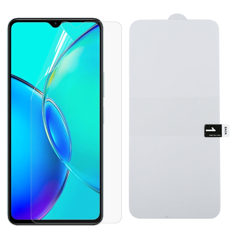 Full Screen Protector Explosion-proof Hydrogel Film, For vivo iQOO 11S, For vivo S17e, For vivo Y35+ / Y36 India, For vivo S17 Pro, For vivo Y35, For vivo S17