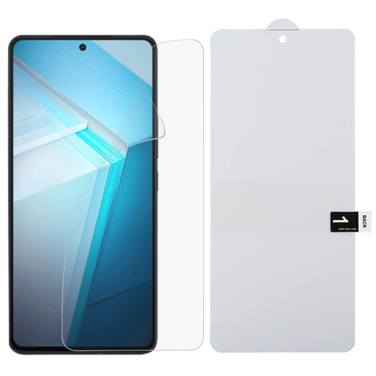 Full Screen Protector Explosion-proof Hydrogel Film, For vivo iQOO 11S, For vivo S17e, For vivo Y35+ / Y36 India, For vivo S17 Pro, For vivo Y35, For vivo S17