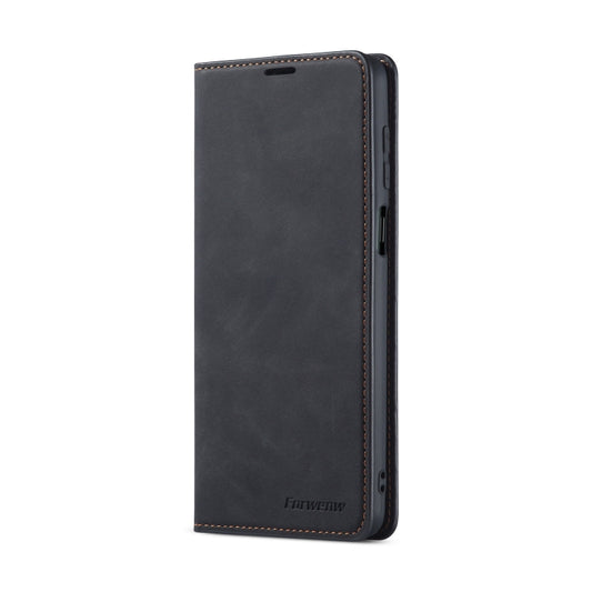 Forwenw Dream Series Oil Edge Strong Magnetism Horizontal Flip Leather Case with Holder & Card Slots & Wallet & Photo Frame