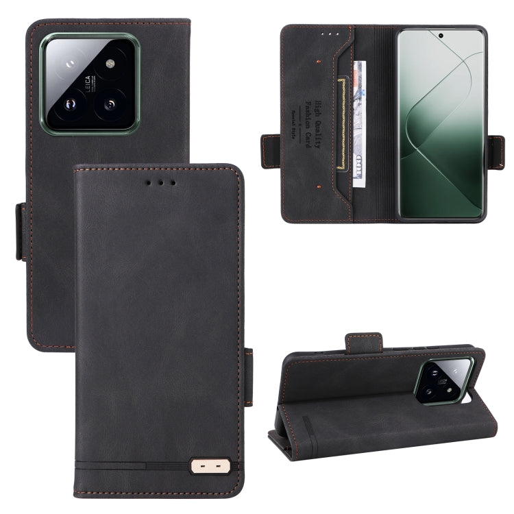 Magnetic Clasp Leather Phone Case