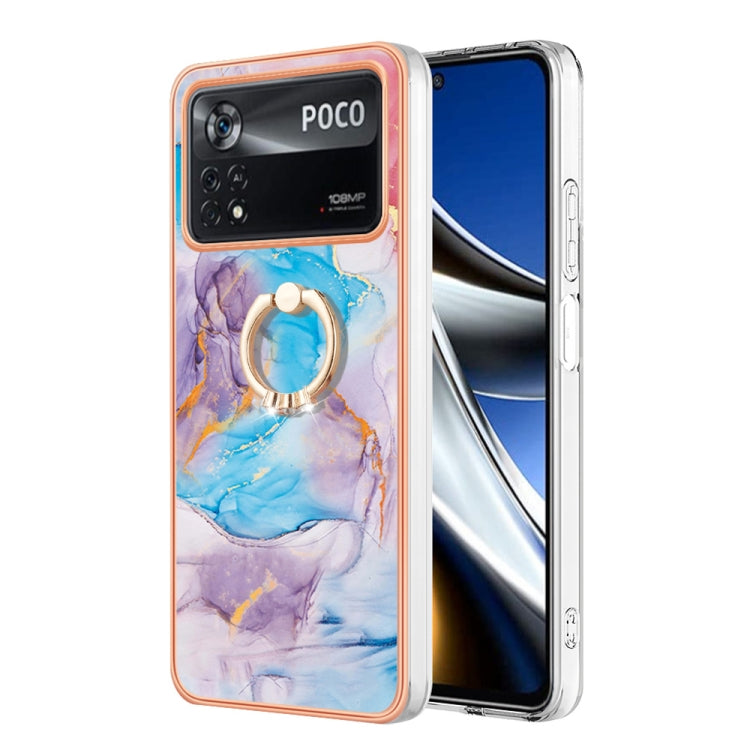 Electroplating IMD TPU Phone Case with Ring