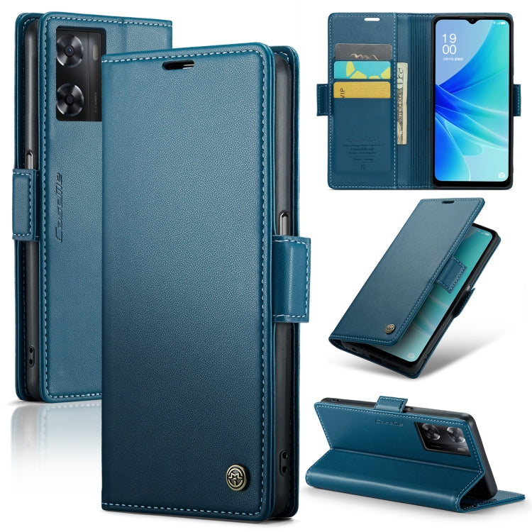 CaseMe 023 Butterfly Buckle Litchi Texture RFID Anti-theft Leather Phone Case, For OPPO Reno10 5G Global／Reno10 Pro Global, For OPPO Reno8 T 4G, For OPPO A57 4G Global/A57s 4G Global, For OPPO A77 4G Global / A57e 4G, For OPPO A78 4G, For OPPO A77s����...